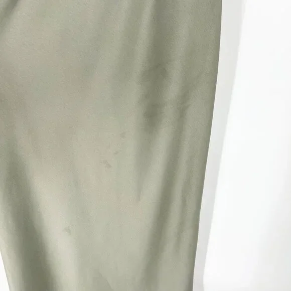 NWT BHLDN Dylan One Shoulder Satin Charmeuse Bridesmaid Dress in Moss -  coffeafoods.com